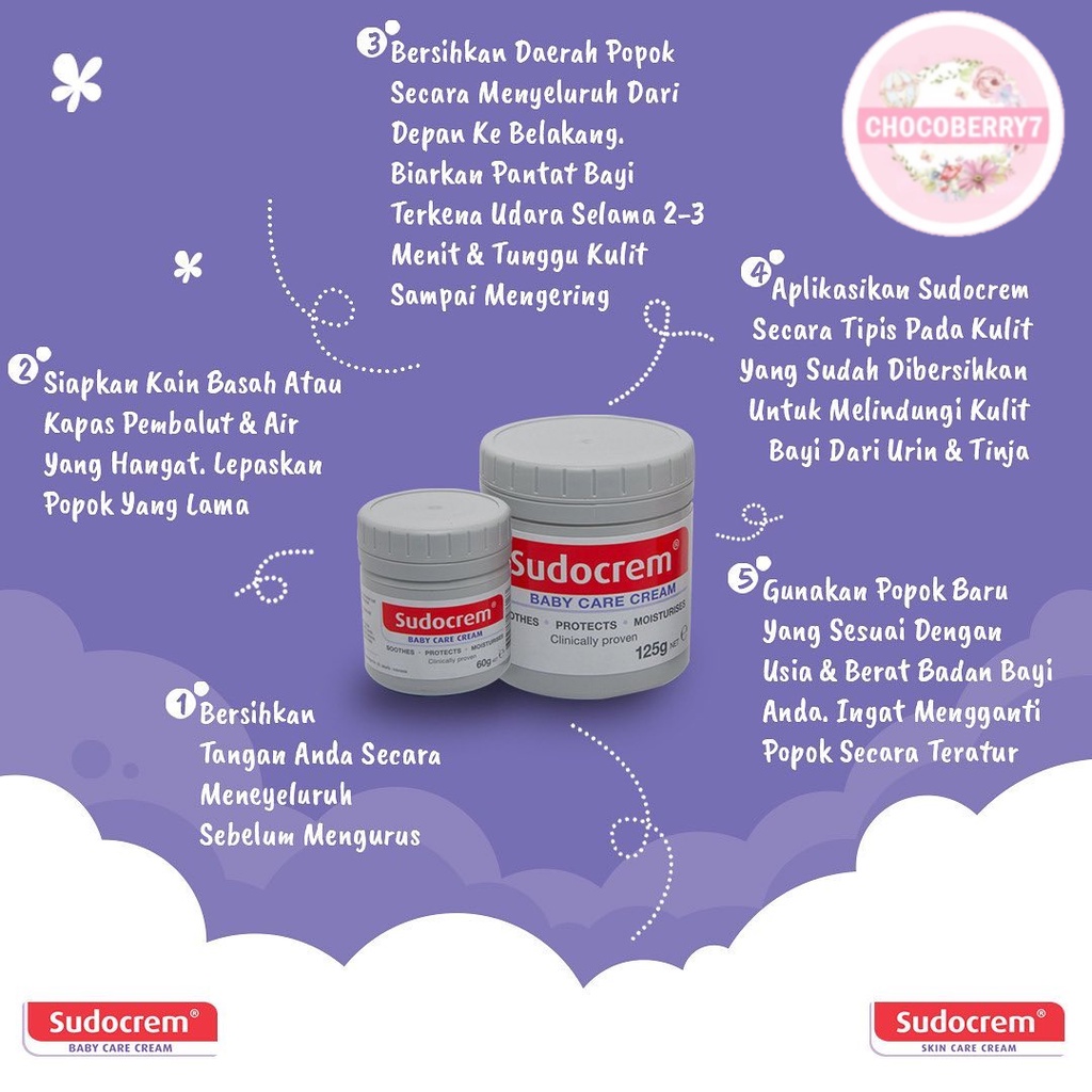 Sudocrem Baby Care Cream 125g 60g Sudocream 60g 125g Chocoberry7