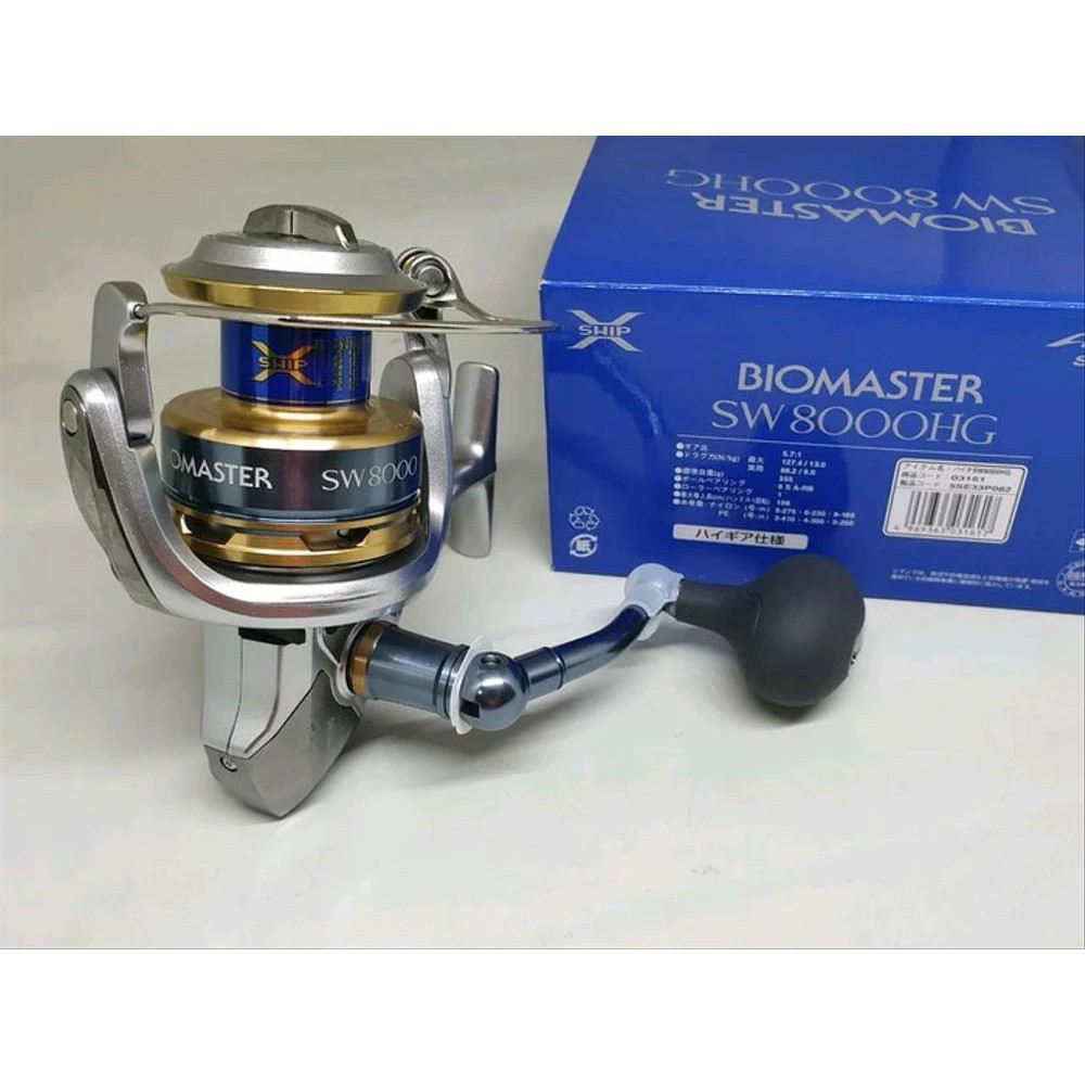 Reel Shimano Biomaster SW8000 HG ORIGINAL BEST SELLER BEST SELLER TERMURAH BEST SELLER