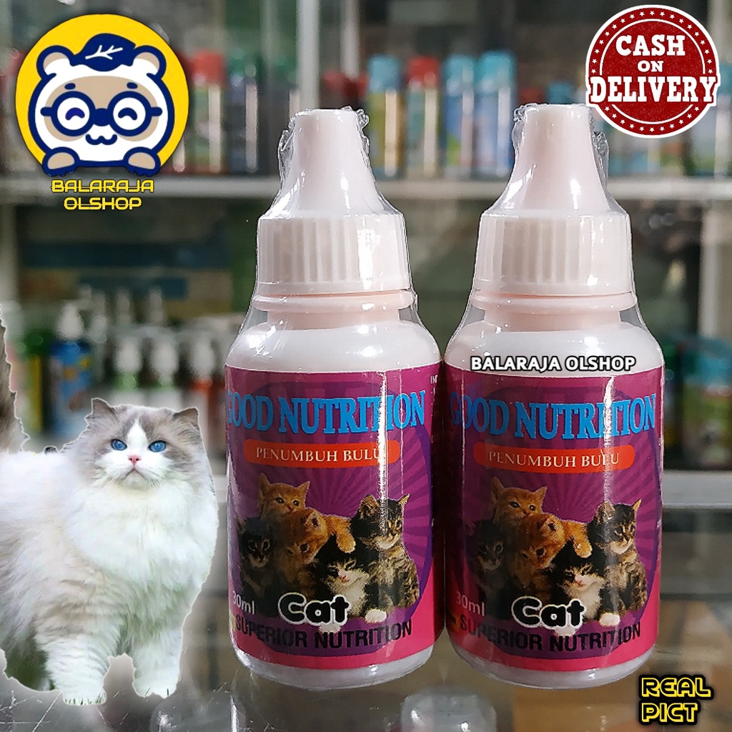 VITAMIN PENUMBUH BULU RONTOK UNTUK KUCING DEWASA DAN KITTEN - GOOD NUTRITION