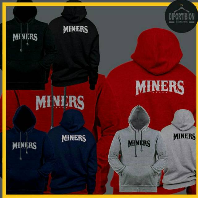 HOODIE JUMPER MINERS / MINERS HOODIE JUMPER / TAMBANG HOODIE JUMPER