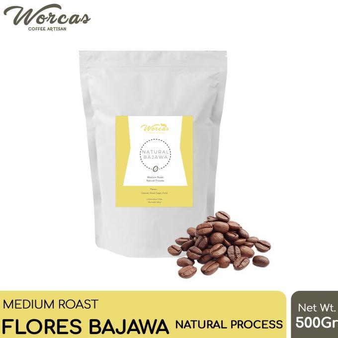 

Kopi Arabica Flores Bajawa "Natural" 500 Gram Medium Roast Biji/Bubuk -Diskon Besar