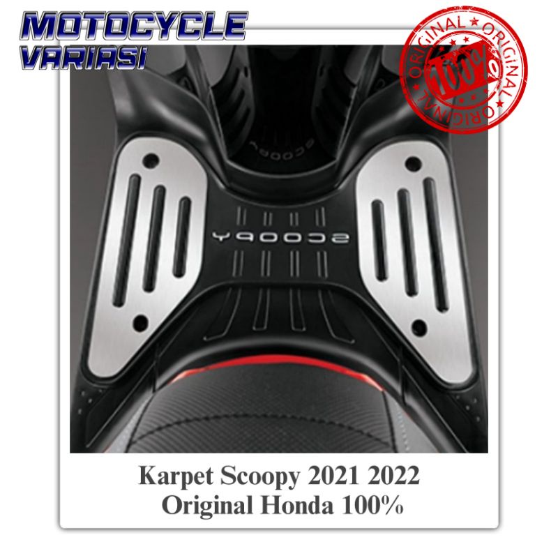 Karpet Scoopy 2021 2022 Karpet Pijakan Kaki New Scoopy 2021 2022 Original Honda