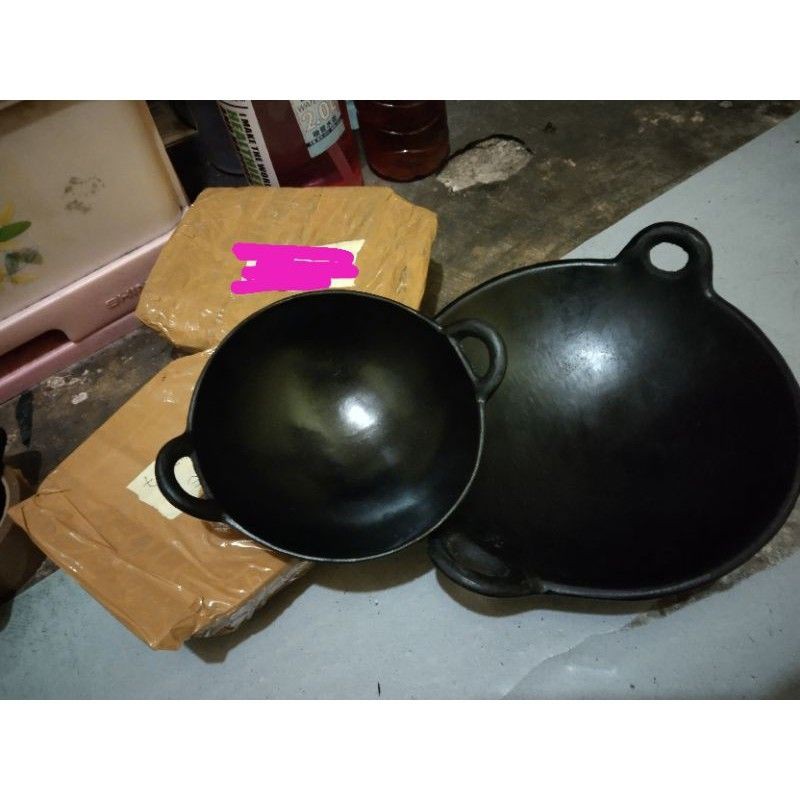 Wajan Baja serabi Solo Boundle 2pcs wajan besar dan kecil