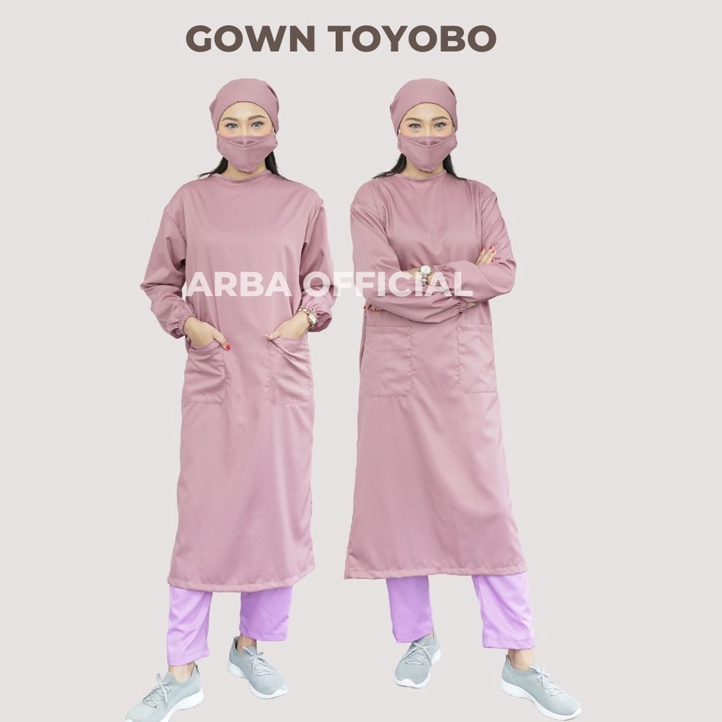 Surgical Gown TOYOBO Premium / Gown APD / Gown Medis / APD Gown Toyobo / Gaun Bedah / Gaun Operasi
