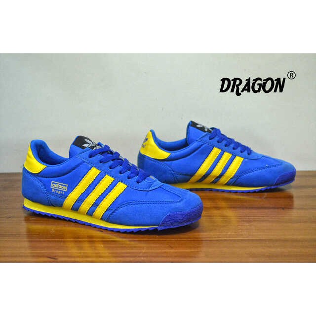 adidas dragon blue yellow