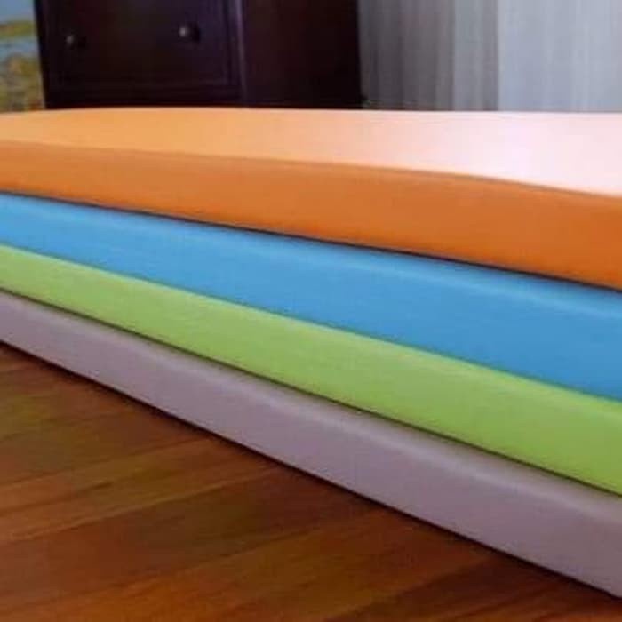 Alas duduk busa 100 x 50 tebal 10 cm - matras alas kursi - alas duduk busa panjang - Bantal lesehan