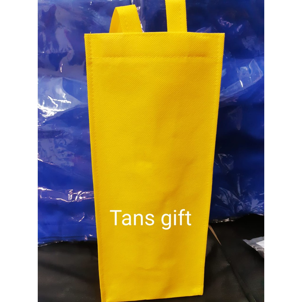 

Goody Bag Spunbond ukuran Wine (Botol) Yellow