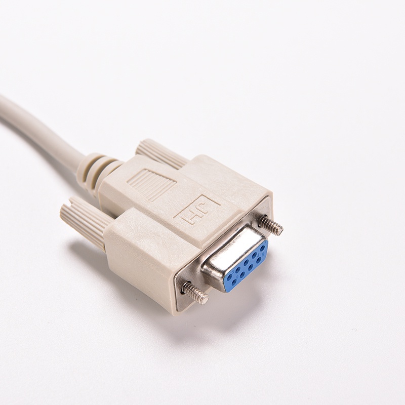 {LUCKID}Serial RS232 Null Modem Cable Female to Female DB9 5ft 1.5m Cross connection