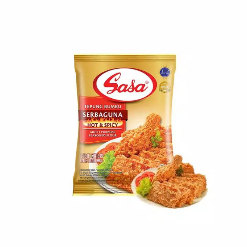 

Sasa tepung bumbu rasa hot( pedas) 75g