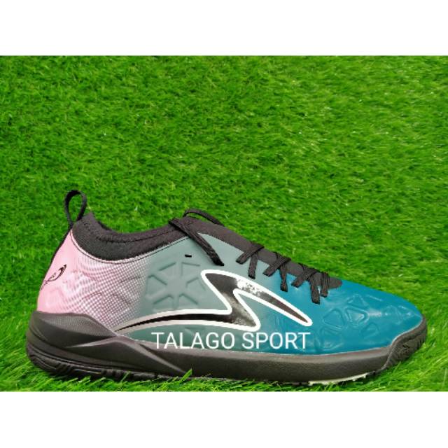  Sepatu  futsal  specs  swervo inertia in hijau pink Shopee  