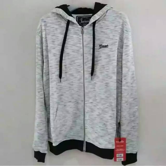 Jaket hoodie 3Second Original Ori new arrival