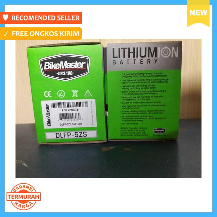 AKI HONDA VARIO (BIKEMASTER DLFP 5ZS 12V 6A) LITHIUM ION