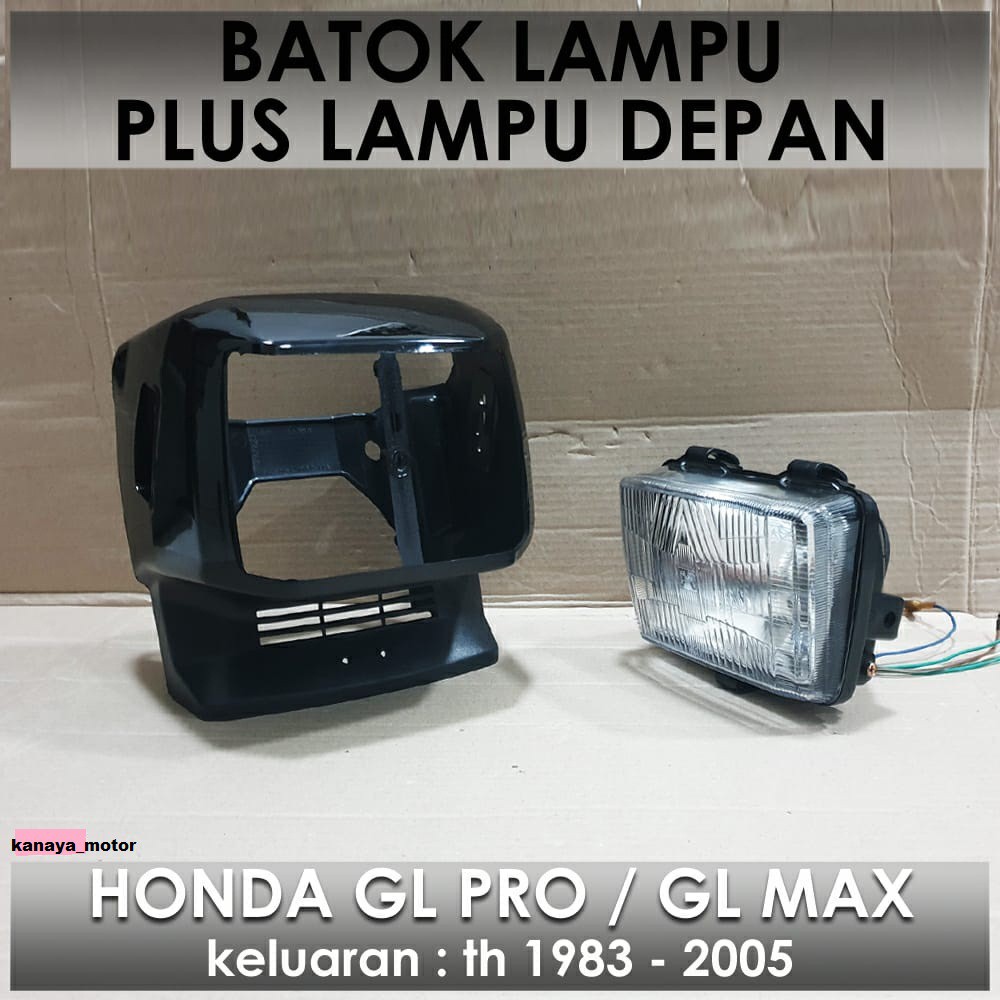 Batok Depan Set + Lampu Depan GL pro / GL Max