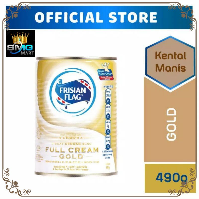 

SUSU FRISIAN FLAG FULL CREAM GOLD 490 GRAM