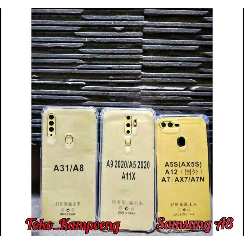 Anti Crack Samsung A8 / Softcase Samsung A8