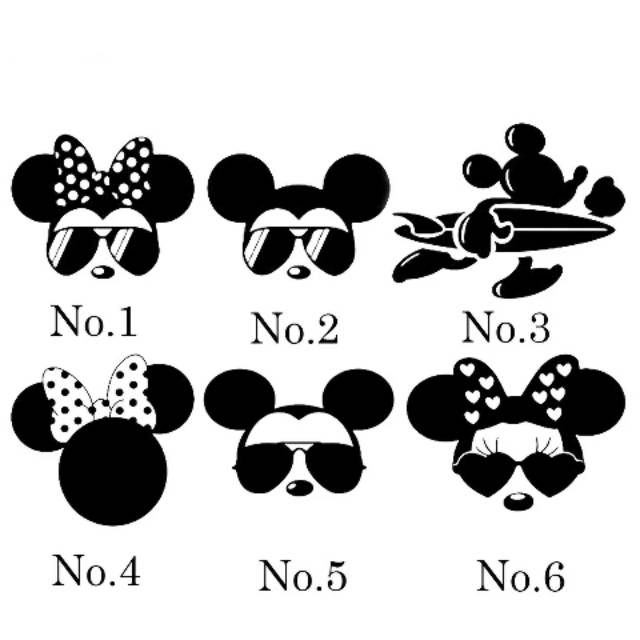 STIKER MOBIL CUTTING STICKER MICKEY MOUSE KACA BODY MOBIL STIKER MOBIL CUTTING STICKER MICKEY MOUSE KACA BODY MOBIL