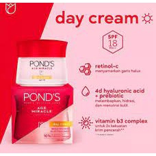 [Twin Pack] POND'S AGE MIRACLE DAY - NIGHT CREAM  10gr x2