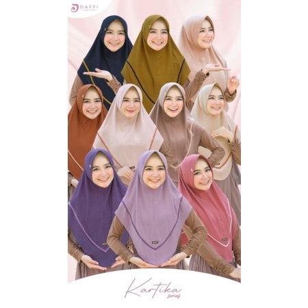 DAFFI HIJAB TERBARU KARTIKA SERIES
