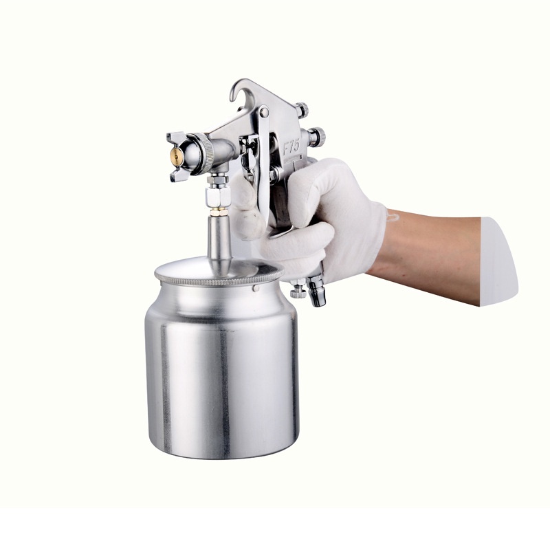 【Ready】Pistol Airbrush Semprot F75 G/F75S Tabung Atas 400ml /750ml Sagola Spray Gun Kualitas Tinggi spray paint gun Stainles Ringan /Semprotan Cat Minyak Duco / Sprayer Gun