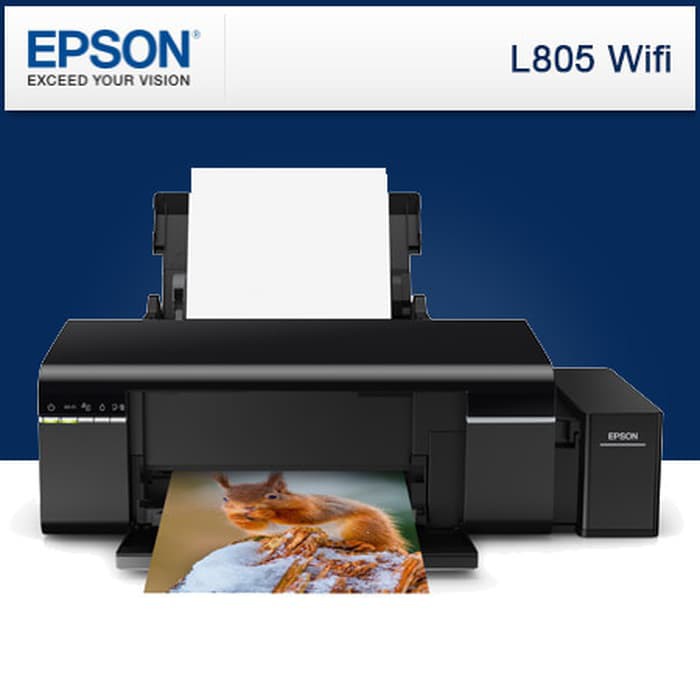 Jual EPSON L805 Wi Fi Photo Ink Tank Printer | Shopee Indonesia