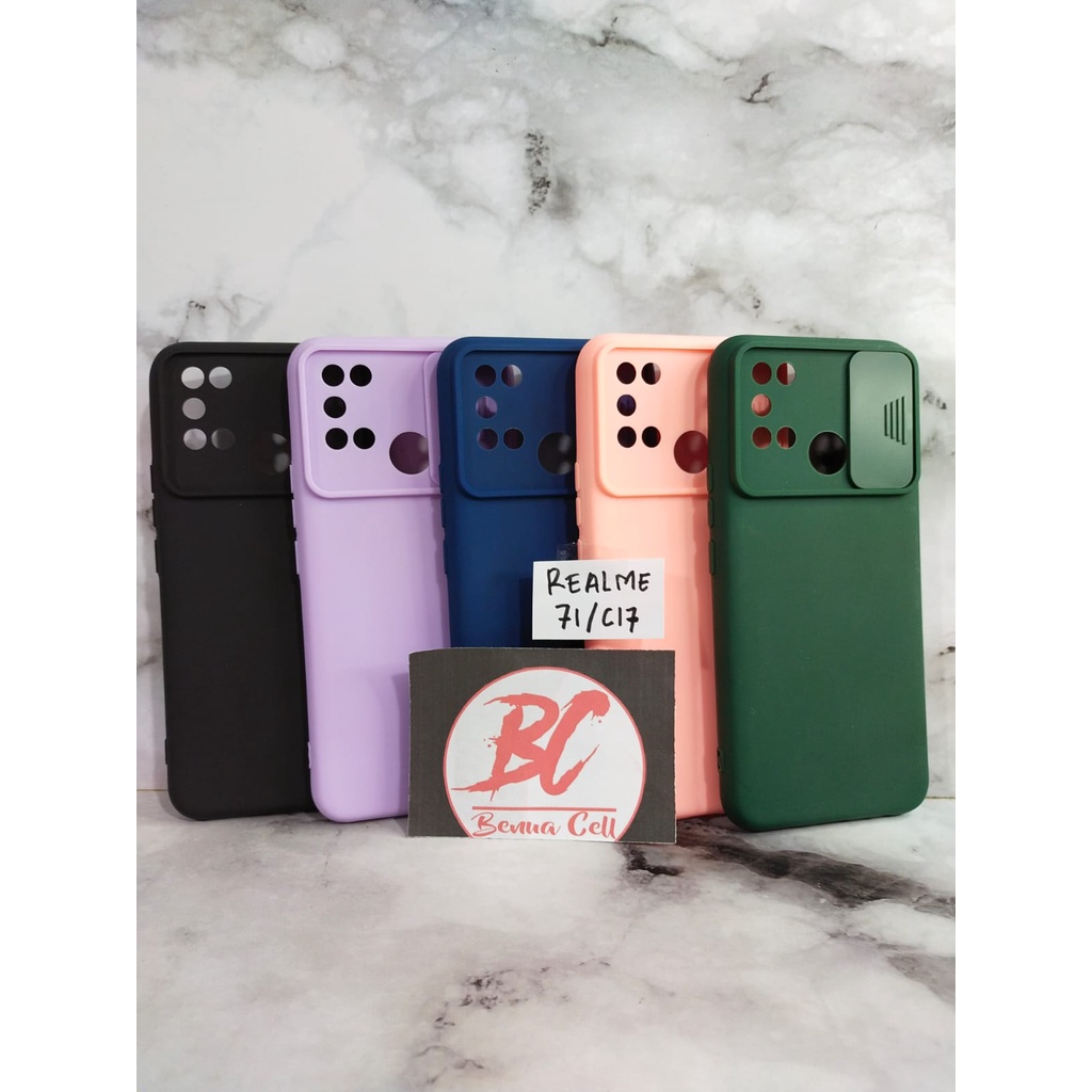 CASE SLIDE REALME 7I / C17 - SLIDE CASE PELINDUNG KAMERA REALME 7I / C17 - BC