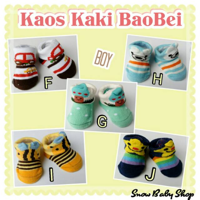 Kaos Kaki Bayi Baobei