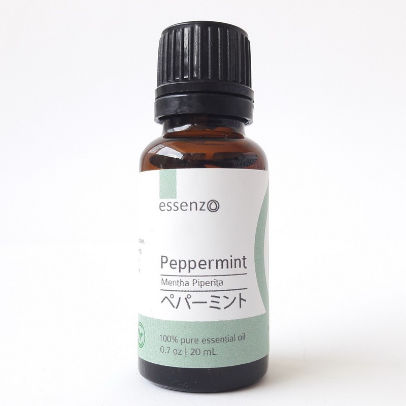 Mengatasi Flu dan Migrain Dijamin Ampuh Minyak Herbal Alami Essenzo Peppermint Essensial Oil