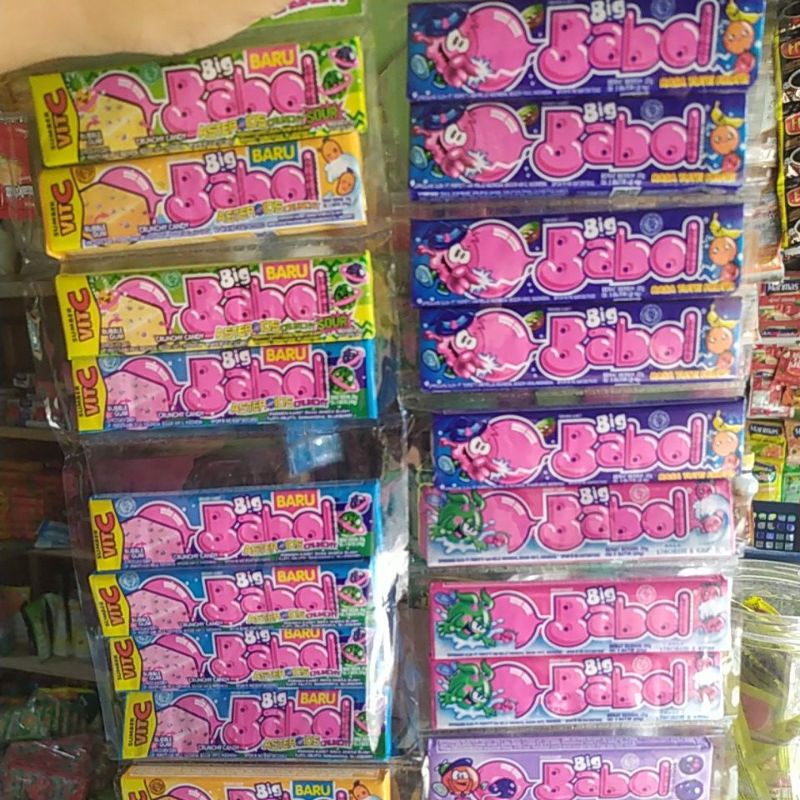 

Permen Karet Big Babol Isi 5 Butir @4g