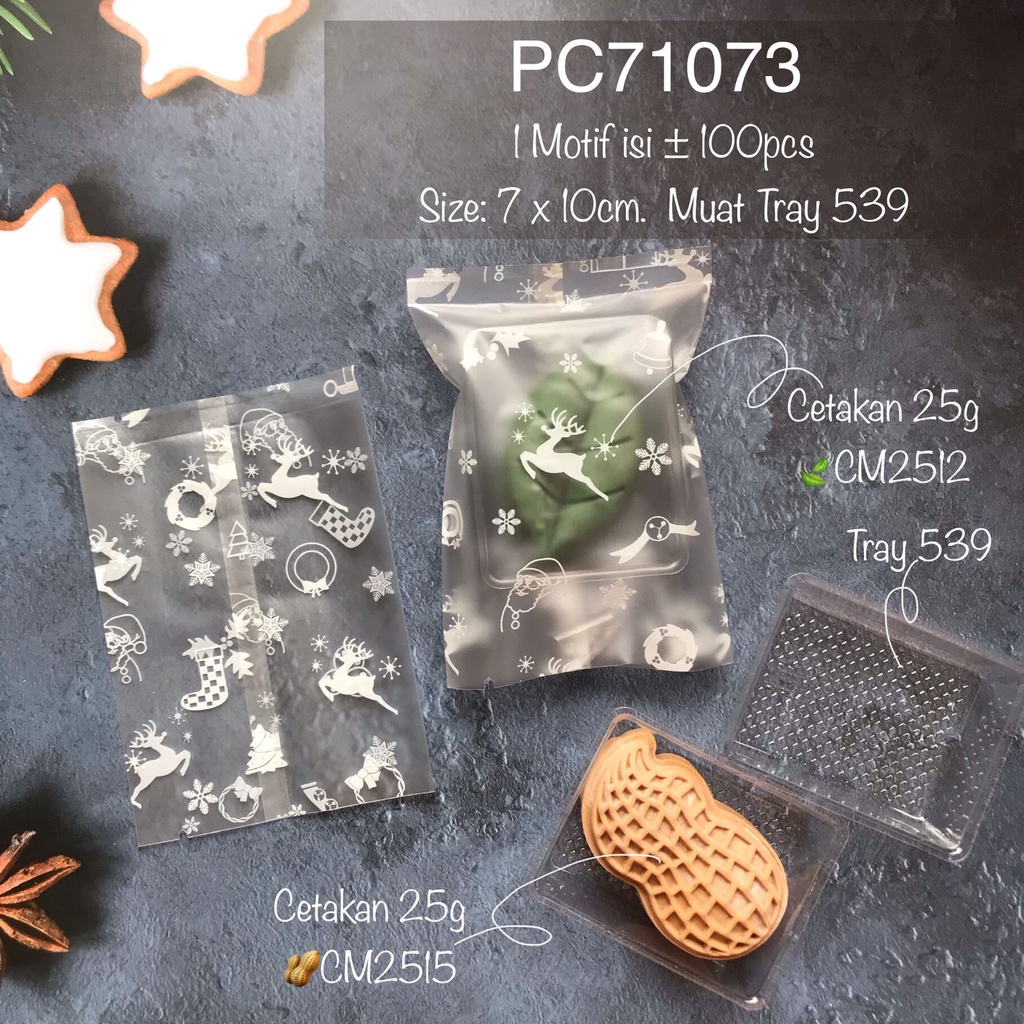 

PC71073 Plastik Natal Packaging Christmas PC710