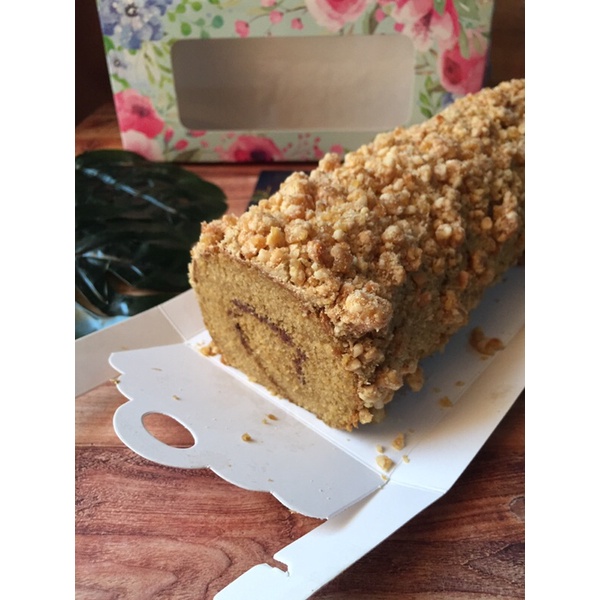 

Bolu Gulung Mocca Nougat Premium ukuran 22 cm