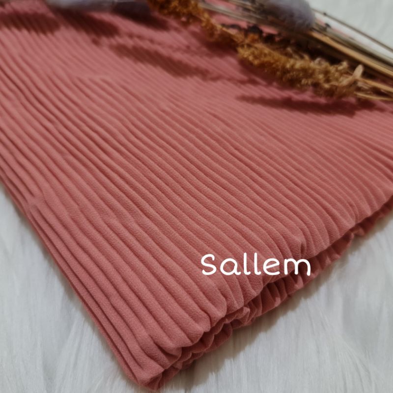 Pashmina Plisket Lidi Full Premium 180X75 CM By Milanda Mode-Sallem
