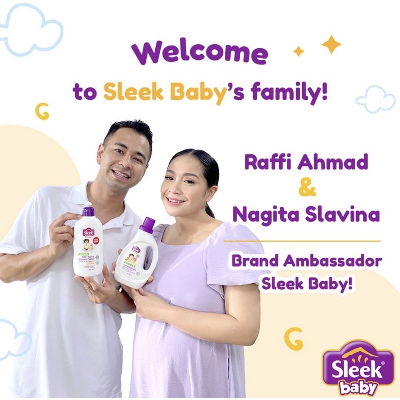 *FRAULEINCO* SALE!! Sleek Bottle Nipple And Acc Cleanser Refill - 900ml / SLEEK Sabun Cuci Botol