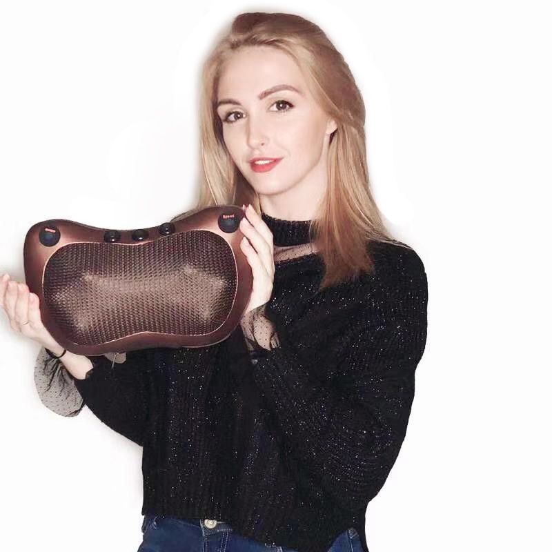 alat pijat leher punggung - bantal pijat leher