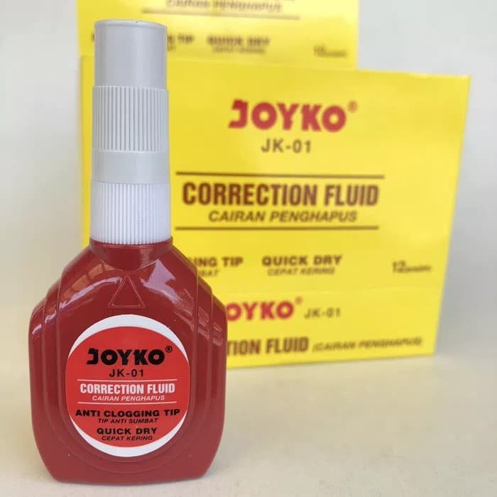 

TIP X Cair JOYKO JK-01 | Correction Fluid Penghapus Cair Joyko JK-01