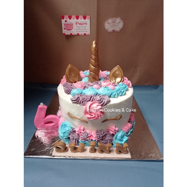 

kue ulang tahun tema unicorn