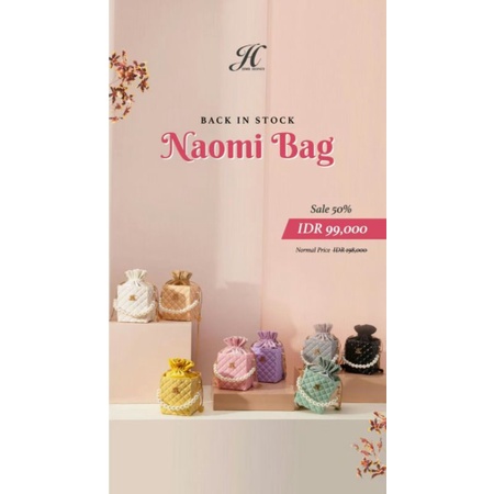 Jims Honey - Naomi Bag Desain Glossy