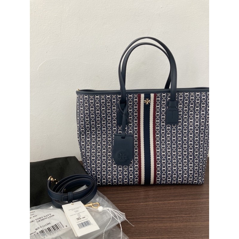 Preloved Tory Burch Gemini Link Small Tote 100% Authentic