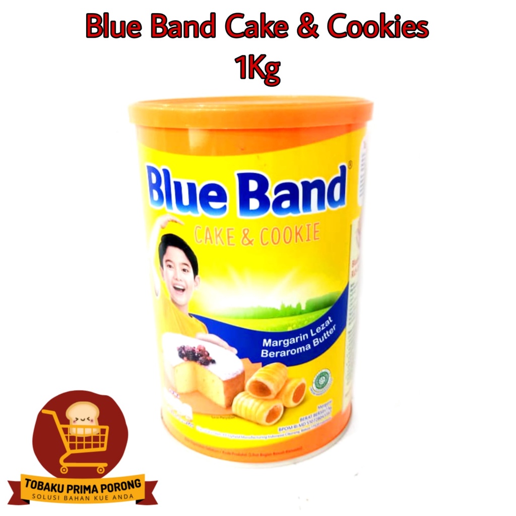 

Blueband Cake & Cookie 1kg - Mentega Pengganti Minyak - Margarine - Blue Band Butter