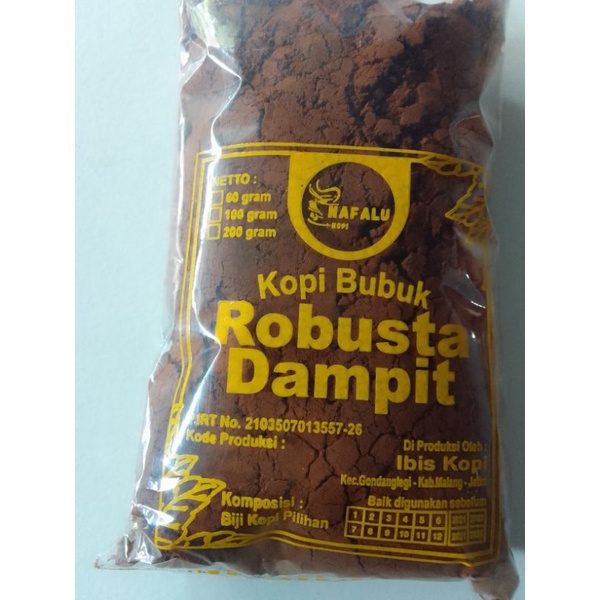 

Kopi Bubuk Robusta Khas Dampit/Kopi Malang/kopi murni/kopi hits