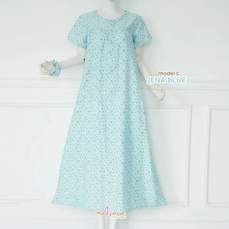 Daster motif Jena Blue By Asma daily wear