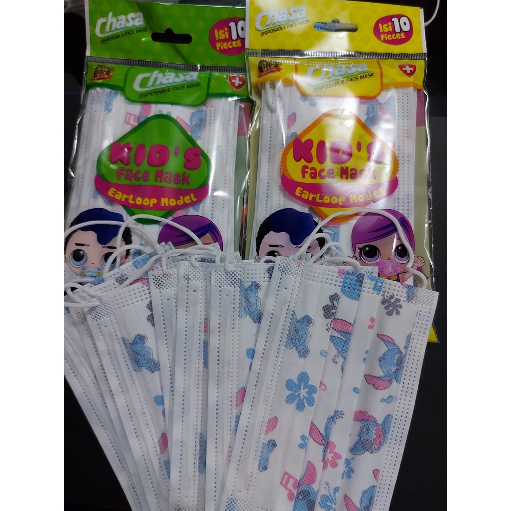 Pack masker anak 10pc