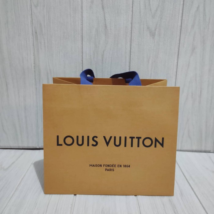 

(TERLARIS) paperbag lv small / paper bag lv authentic / paperbag louis vuitton
