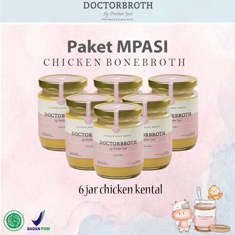 

paket MPASI - Chicken bone broth