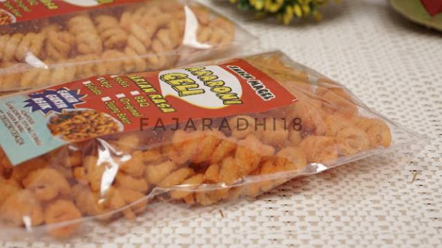 Makaroni Geli kemasan sedang