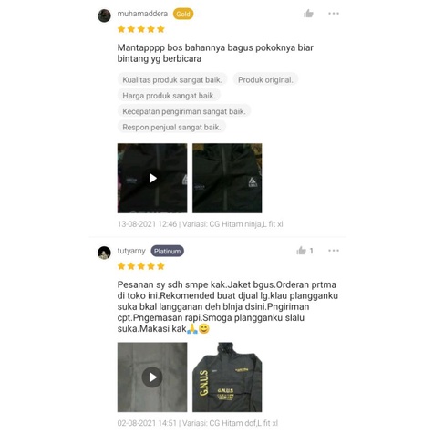 Jaket pria IKC 002 distro cbr Bandung hoodie dua sisi bolak balik keren grosir jaket cagoule erigo Jaket Pria Parasut Anti Air-2