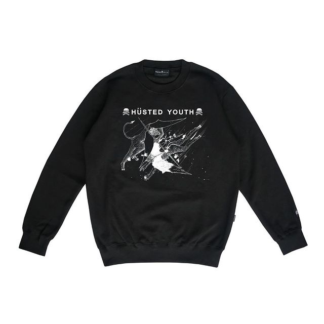 HUSTED BATL CREWNECK