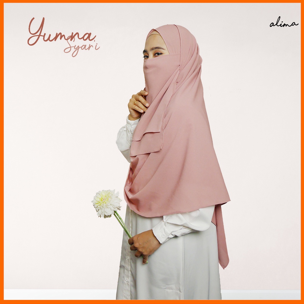 Pashmina Jumbo Syari Bahan Diamond By Alima