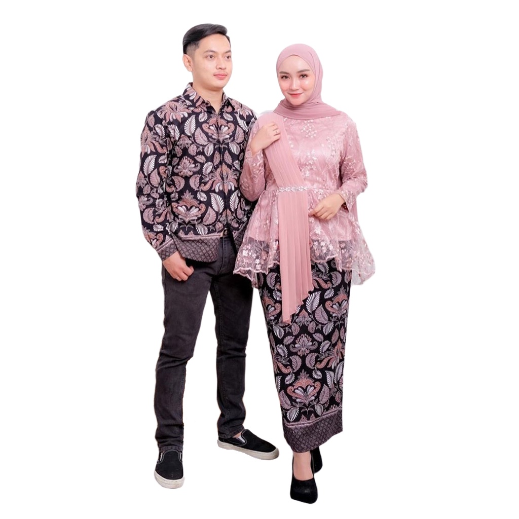 BATIK COUPLE TULLE CHIFFON SELENDANG PAYET AUDI MARISA