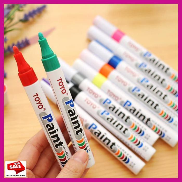 

PETKARCAR- TOYO SPIDOL PUTIH TYRE PAINT MARKER MOTOR MOBIL DLL ORIGINAL ASLI - SILVER -ASLIII.