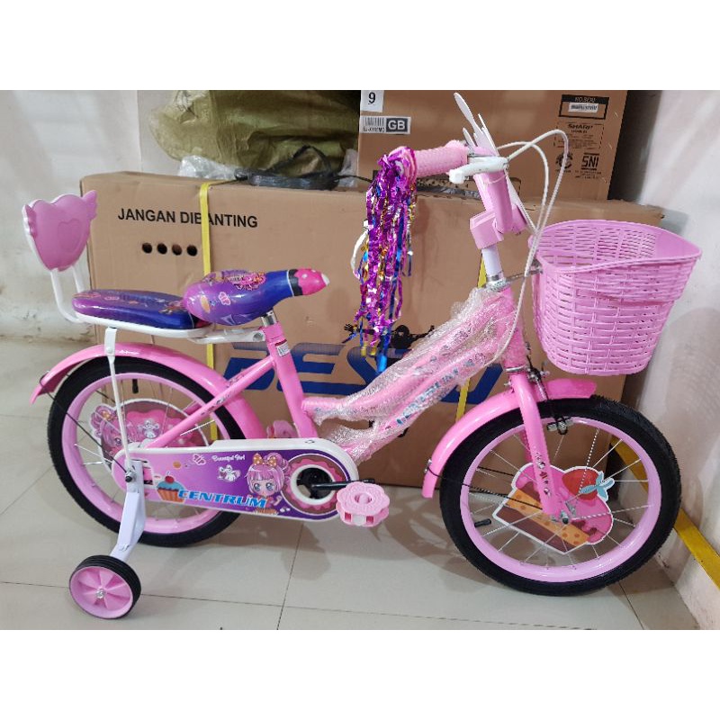 Sepeda Anak Perempuan / Sepeda Mini 16 inch CENTRUM PRINCESS